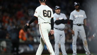 The Beef Between Lewis Brinson And Hunter Strickland Is Currently Medium Well